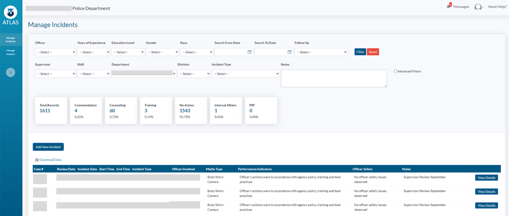 ATLAS Software information database