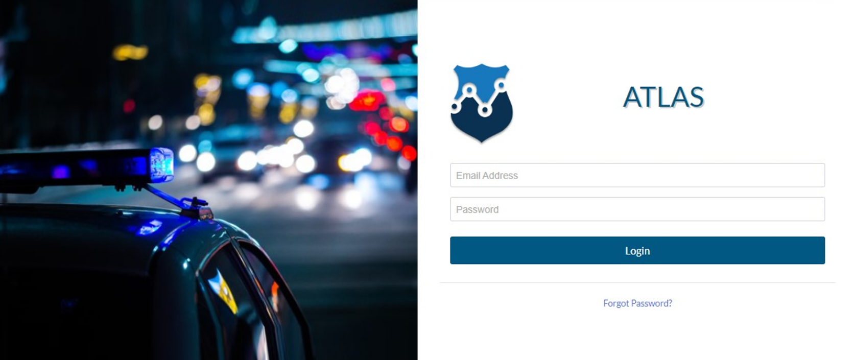ATLAS Software Login page