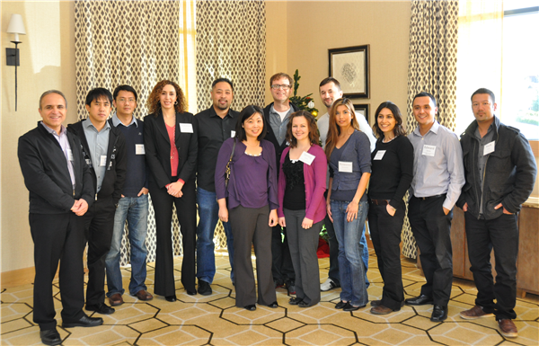 Rainn Wilson with Caspio Team Rainn Wilson with Caspio Team