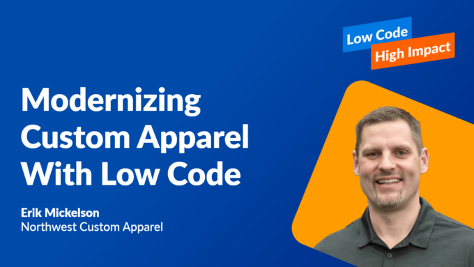 Modernizing Custom Apparel With Low Code