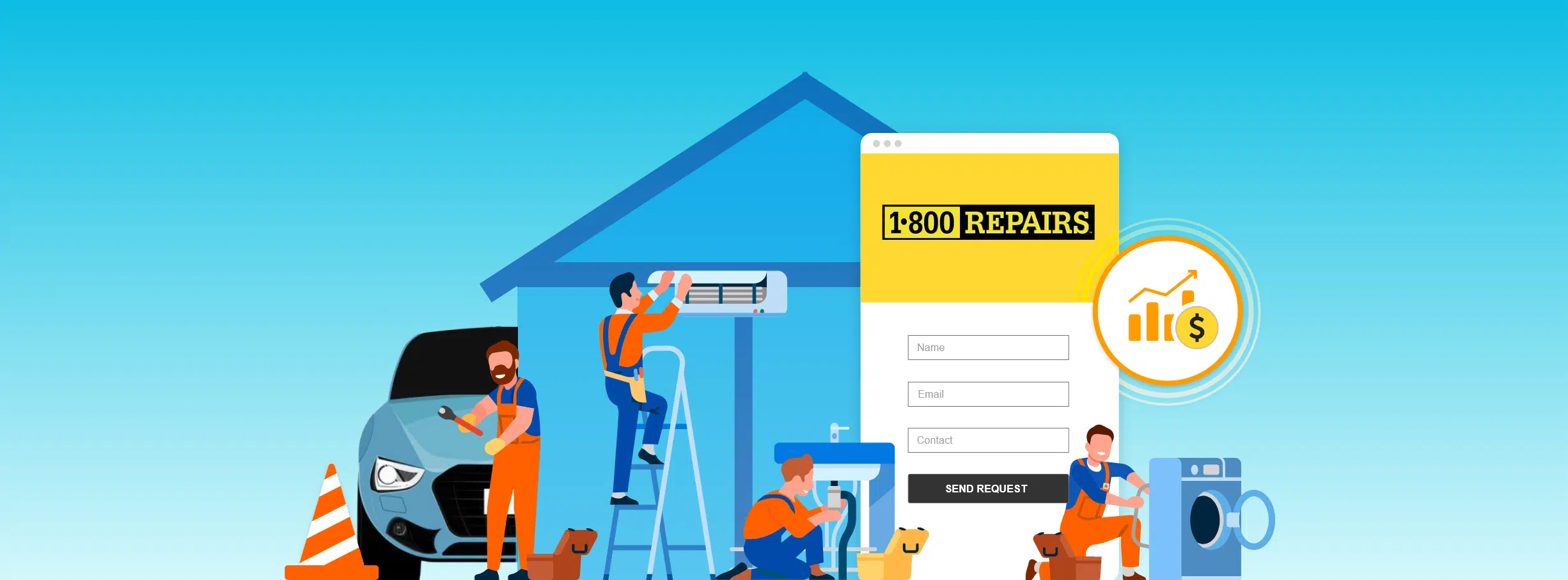1.800.REPAIRS customer story banner